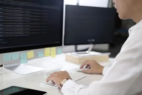 Programmer coding and programming software