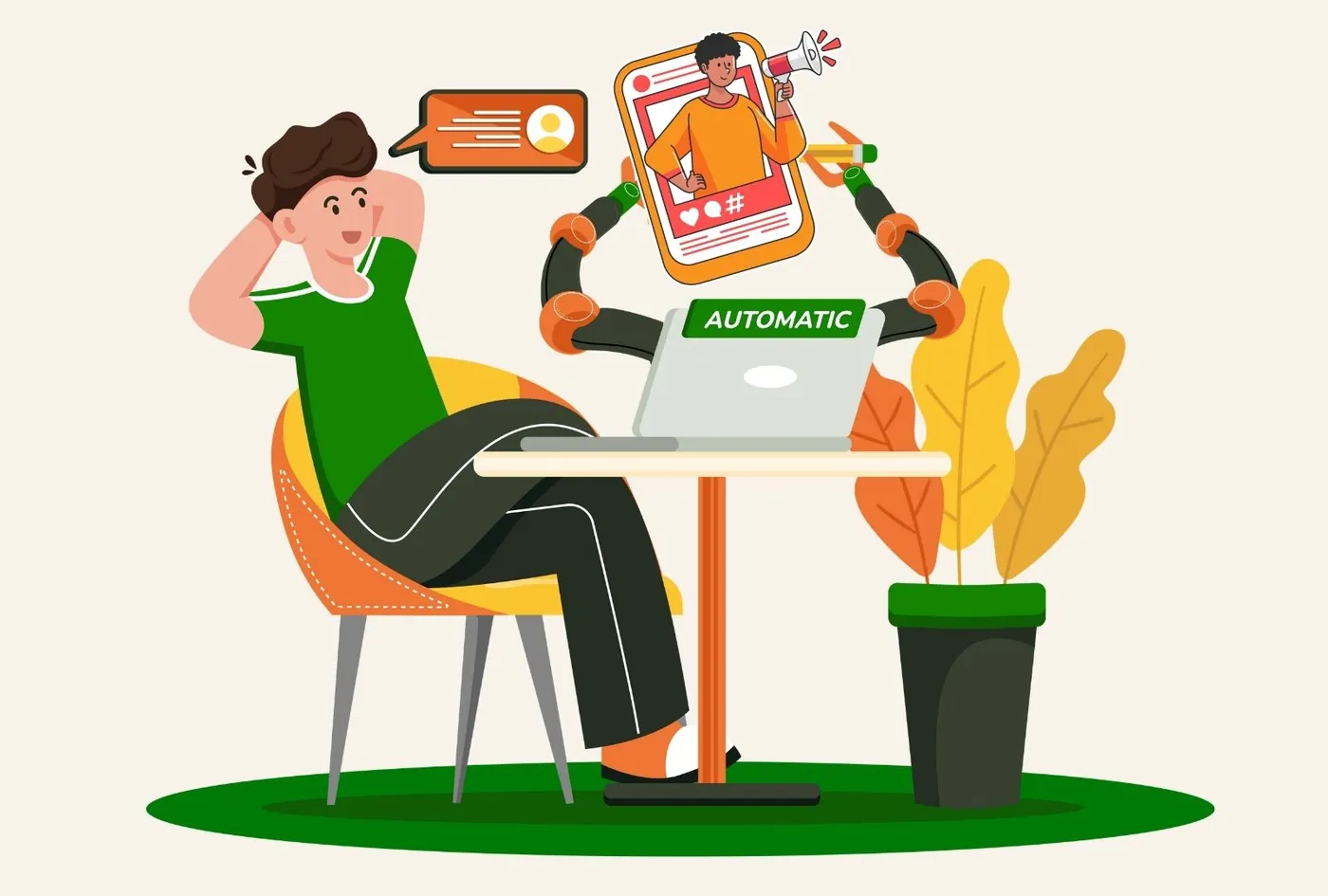 Social Media Automation Using AI: Pros and Cons