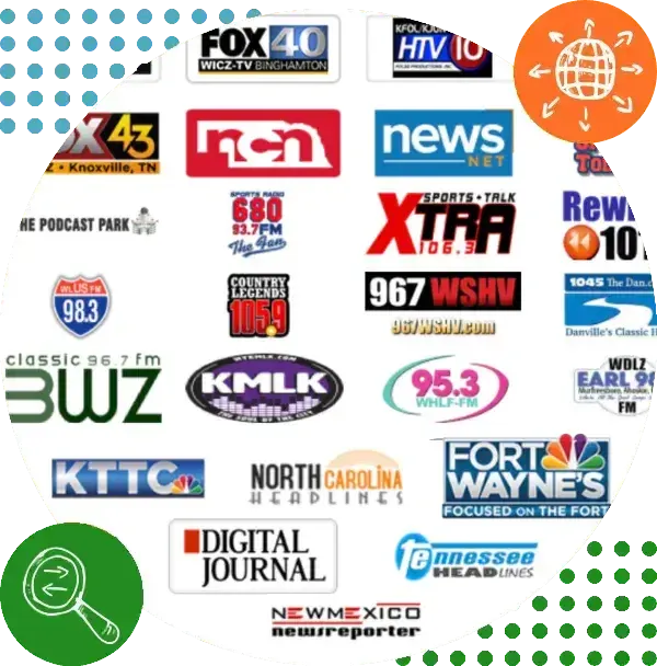 Press releases on popular news websites