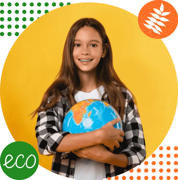 Carbon Neutral energy makes this girl smile