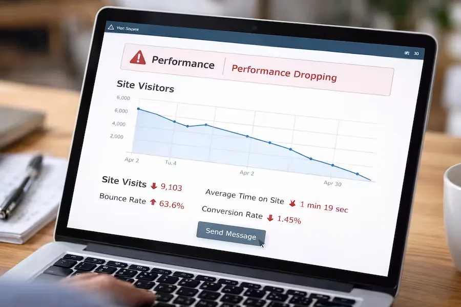 Pressific - If you don't maintain your website, the performance will go down.