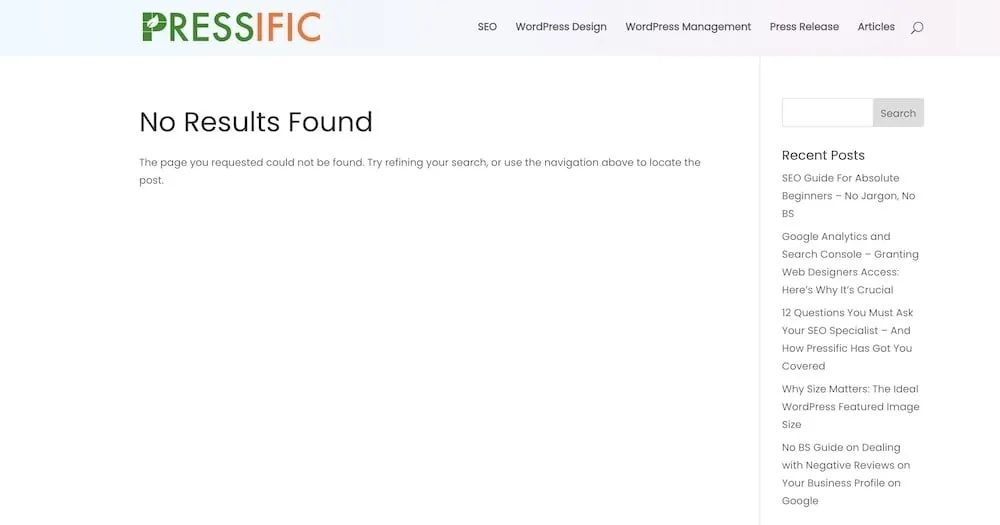 Broken Internal Links