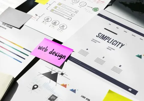 Documents minimal web design
