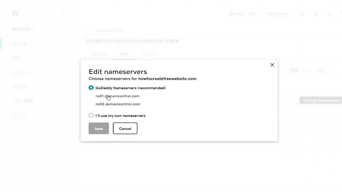 How to Update Your DNS Nameservers - on GoDaddy, Name Cheap et al. 4 5