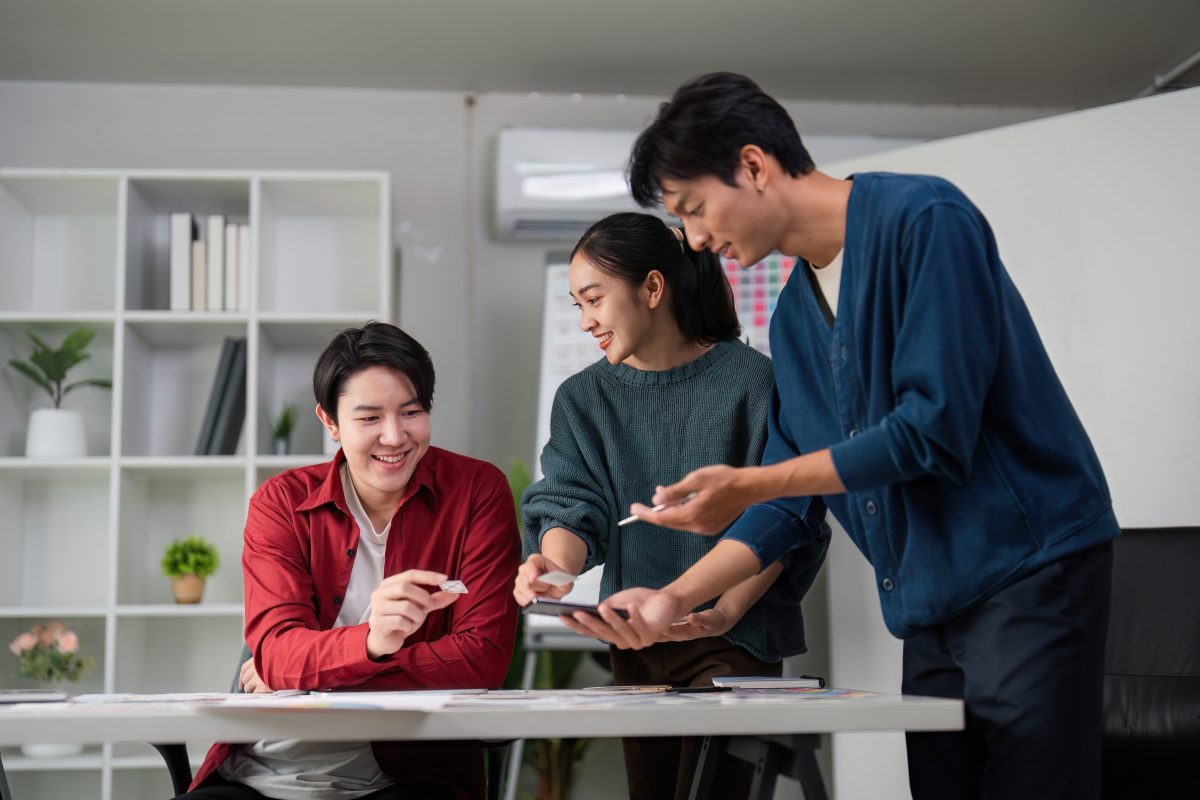 Enhancing User Experience: 8 Tips for a More Engaging Website 2 95473484 collaboration and ux design creative team brainstorming ideas for user interface and experience
