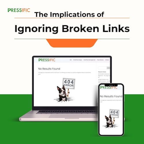 The Implications of Ignoring Broken Links